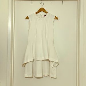 White BCBG MAXAZRIA cocktail dress